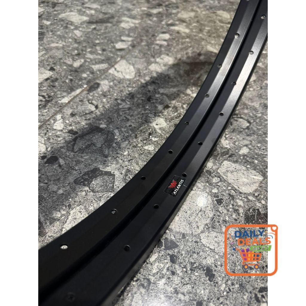 Dailydeals- Velg Rims HITAM Sepeda MTB 26" 36 Hole Single Wall Japanese Industrial Original Alloy