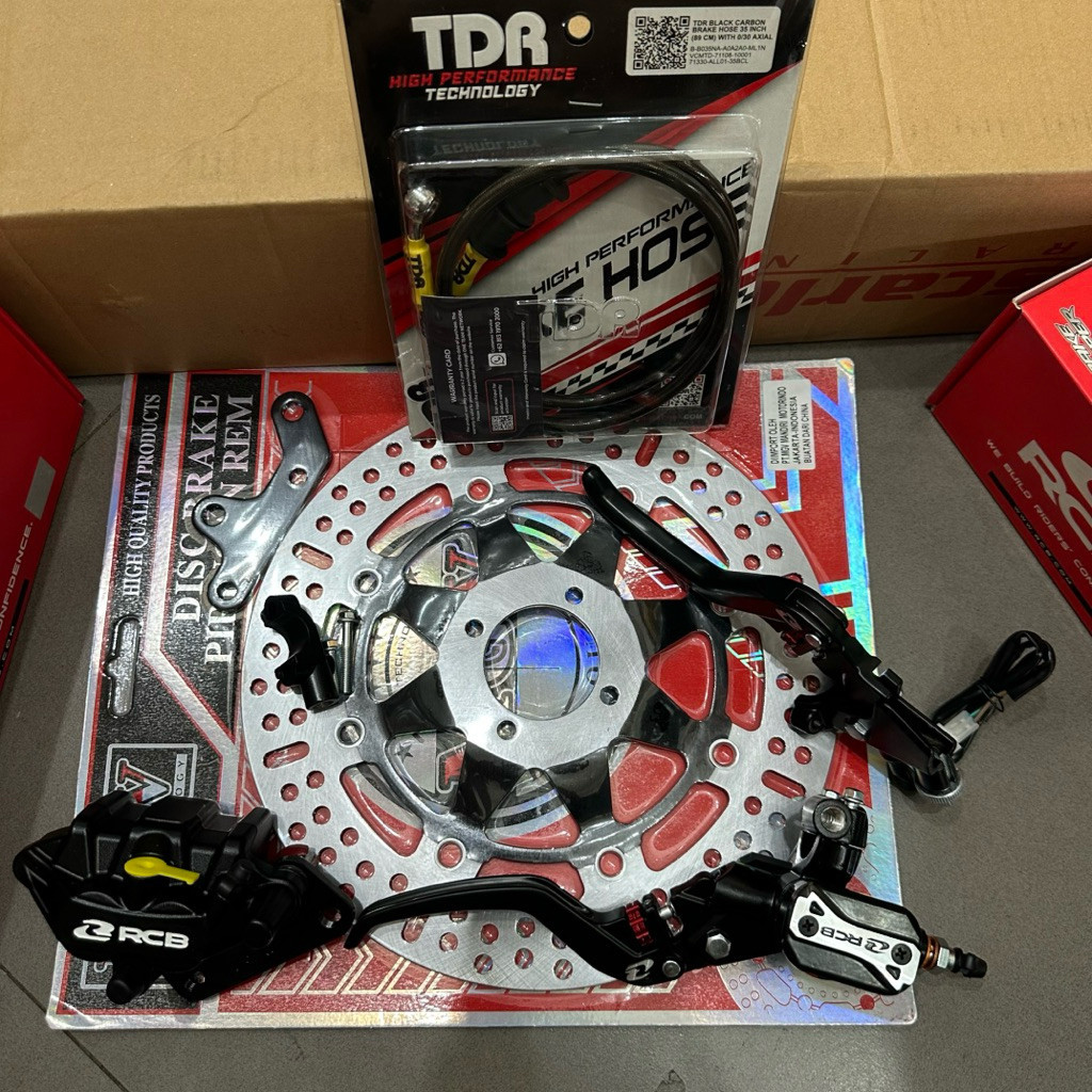 paket pengereman master rem rcb E3 seris dan E3 plus jupiter z fiz r vixion vega megapro tiger old t