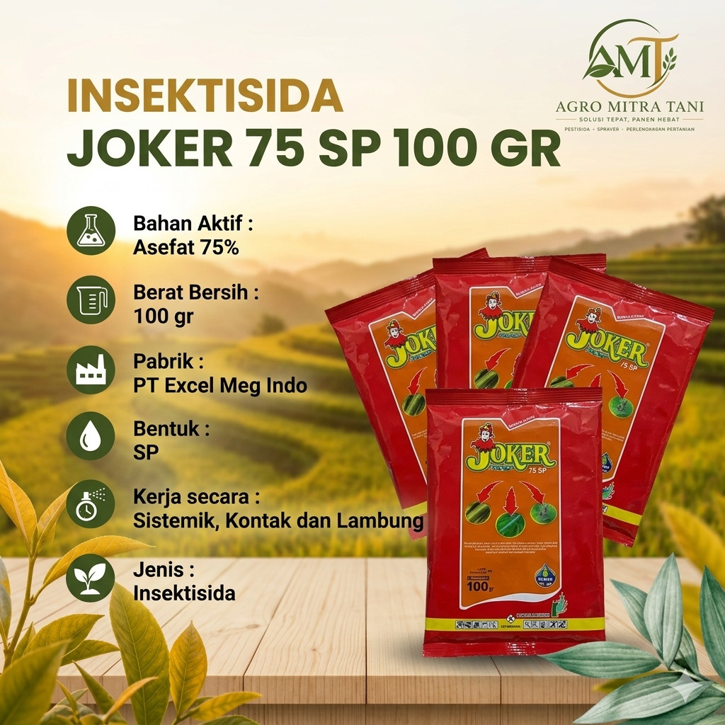 INSEKTISIDA JOKER 75 SP 100 GR