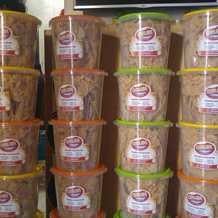 aneka peyek teri/kacang/rebon/cabe Snacks Camilan food - Peyek Kacang Terlaris