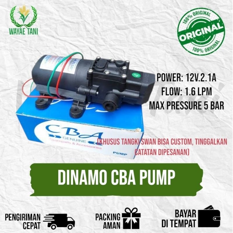 Dinamo CBA original sparepart Asli pompa DC 12V tangki elektrik electric battery sprayer ori