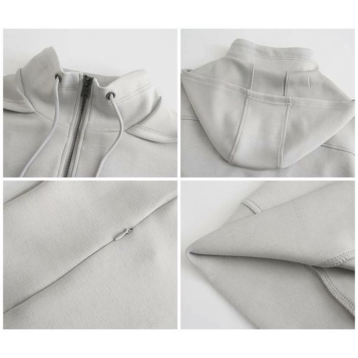 AB963592 Sporty Jaket Hoodie Jacket Hoodie Wanita KPOP Korea Import