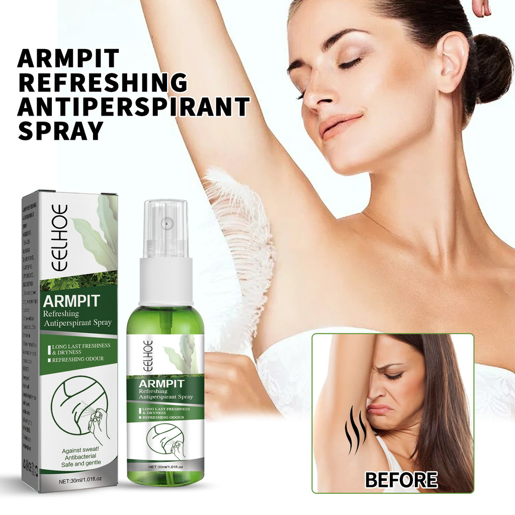 EELHOE ketiak deodorant spray 30Ml semprot ketiak bau badan bau ketiak semprot ketiak ketiak bau dan