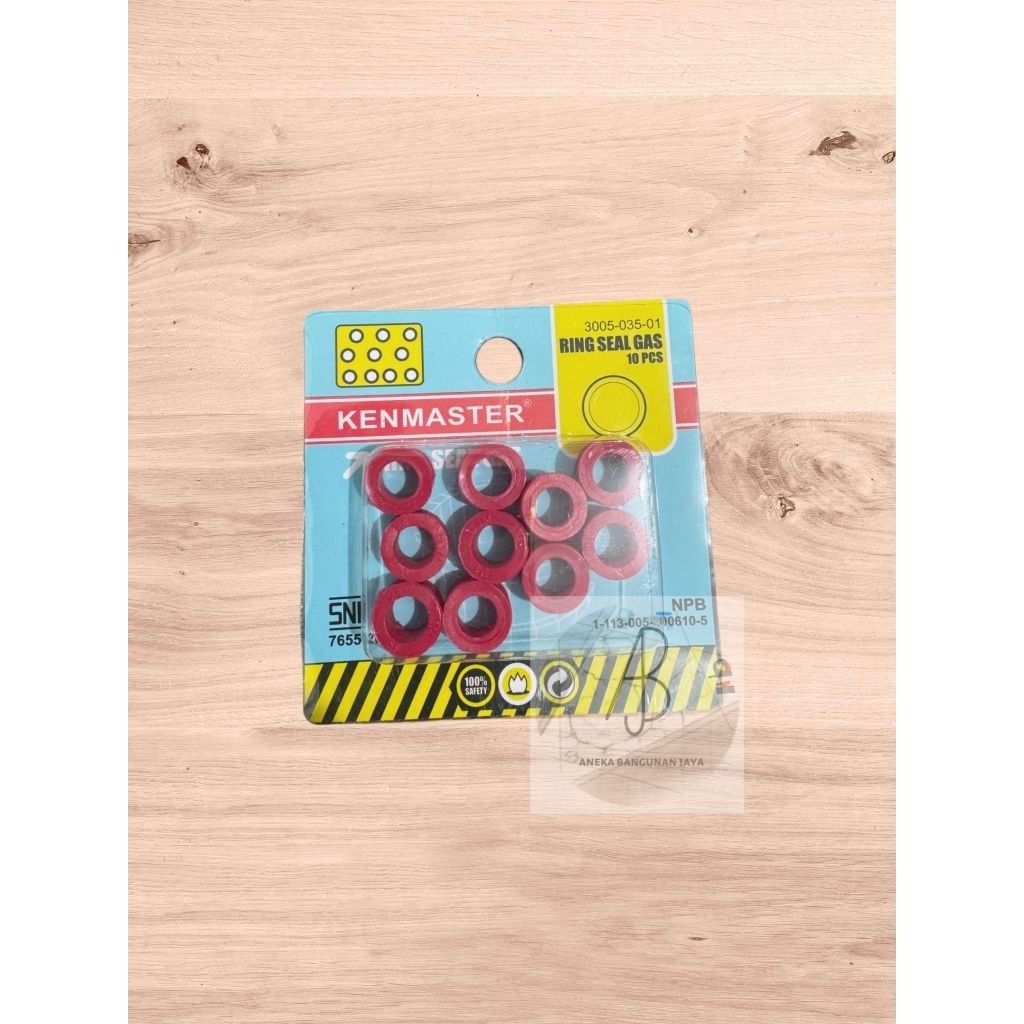 Karet Gas LPG Kenmaster / Seal Gas Kenmaster 10pcs / Seal Tabung / Seal Gas LPG Kenmaster