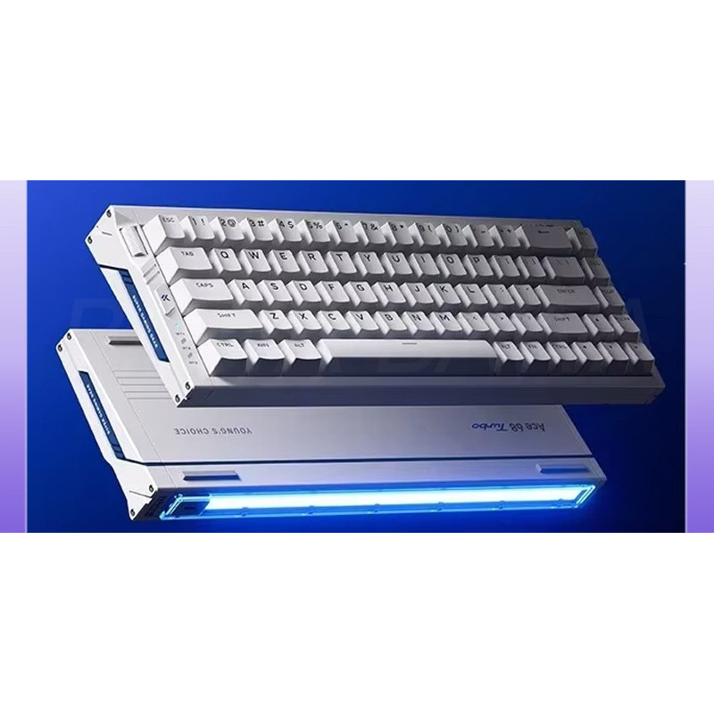 Mchose Ace68 Turbo Magnetic Switch Keyboard 16k Aluminium Alloy 0001mm ESports Keyboard Ergonomics L