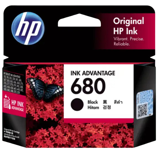 HP 680 Black Ink Cartridge