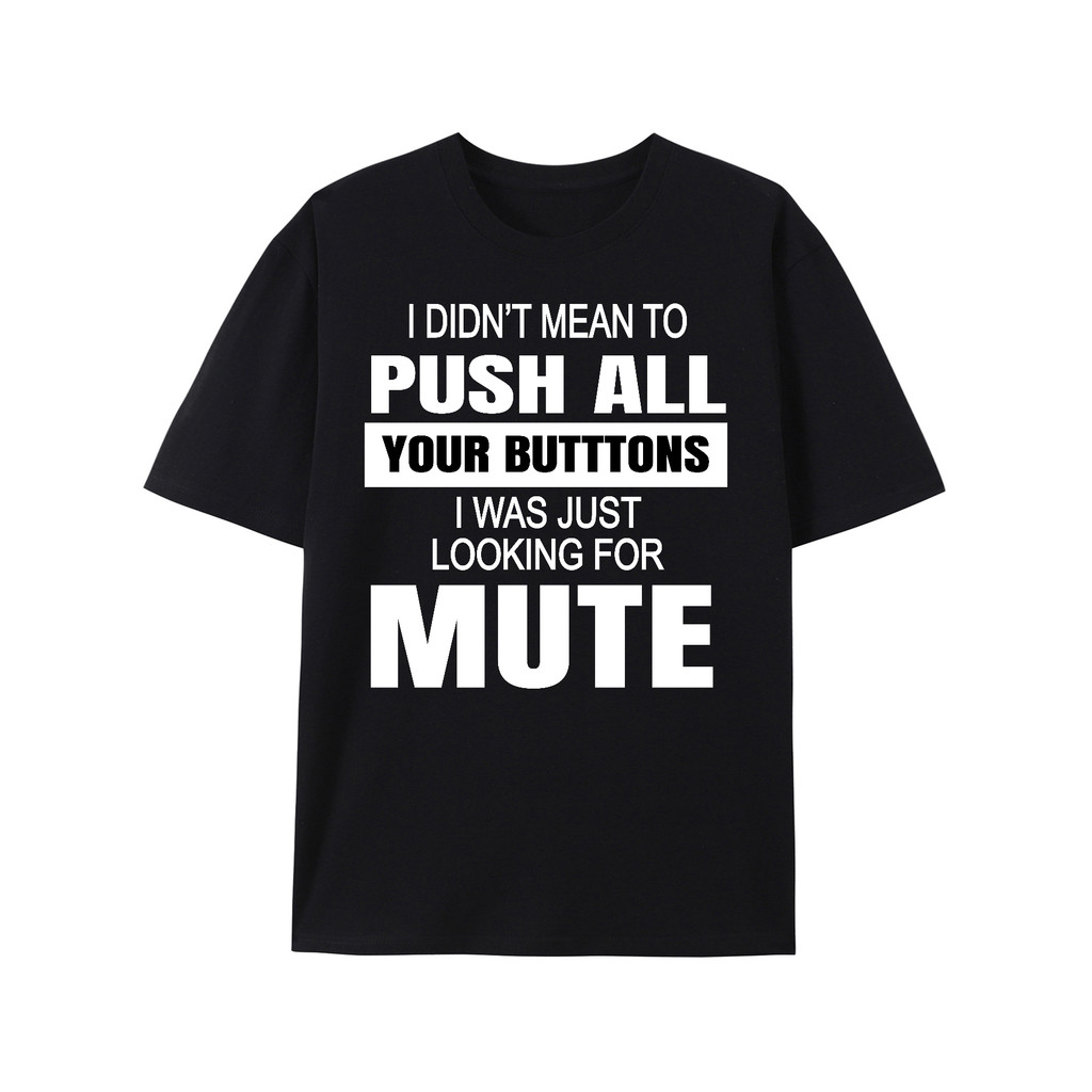 Koleksi Kaos Desain Unik & Humor Pria/Wanita - Katun Lembut & Poliester Elastis Kerah Bundar Lengan 