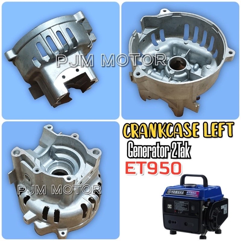 Et959 Left crankcase tutup angker tutup dinamo blok block mesin genset 2Tak 500 600 900 1000 watt mi
