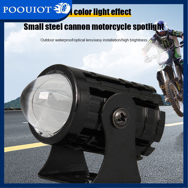 POOU IOT 2026 Modifikasi Kendaraan Off-road Lampu Mobil Lampu Sorot LED Sepeda Motor Lampu Sorot Min