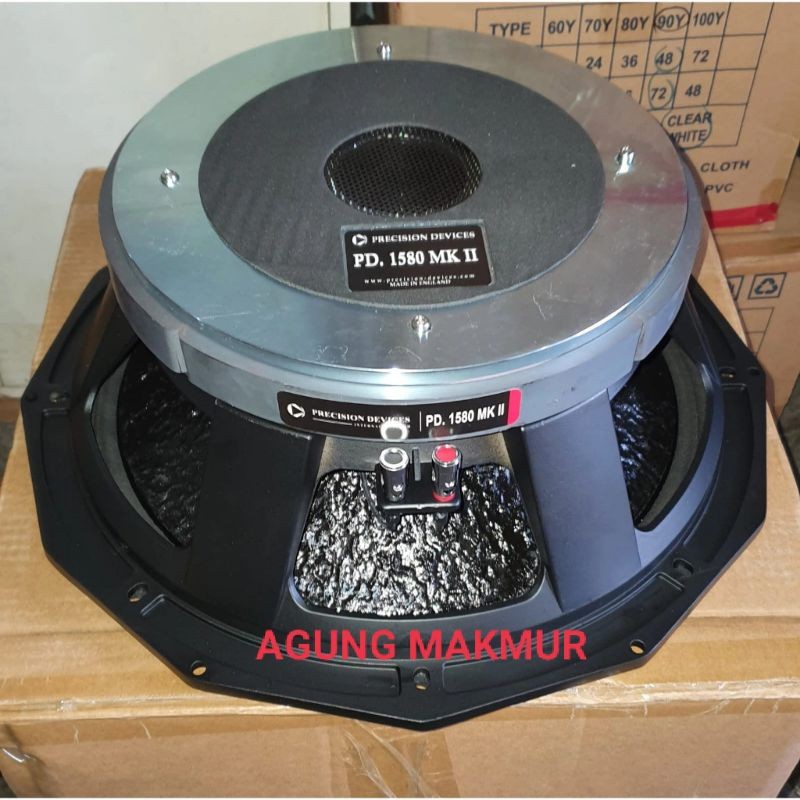 Speaker Component Precision Devices PD 1580 MKII - Komponen Precision Devices PD1580 MKII