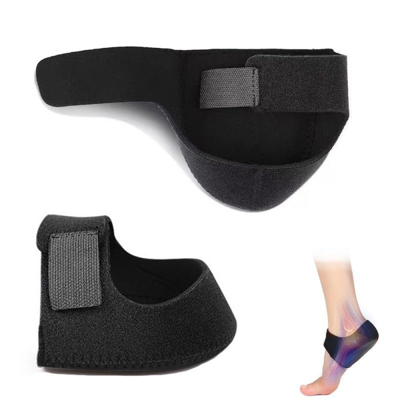 [YUKSUN] Isi 2 Bantalan Tumit Silikon Plantar Fasciitis Pelindung Anti Lecet Untuk Sepatu Dan Sandal