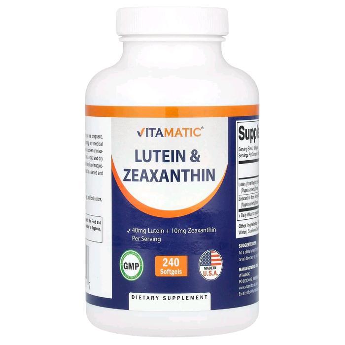 Vitamatic Lutein & Zeaxanthin 240 Softgels