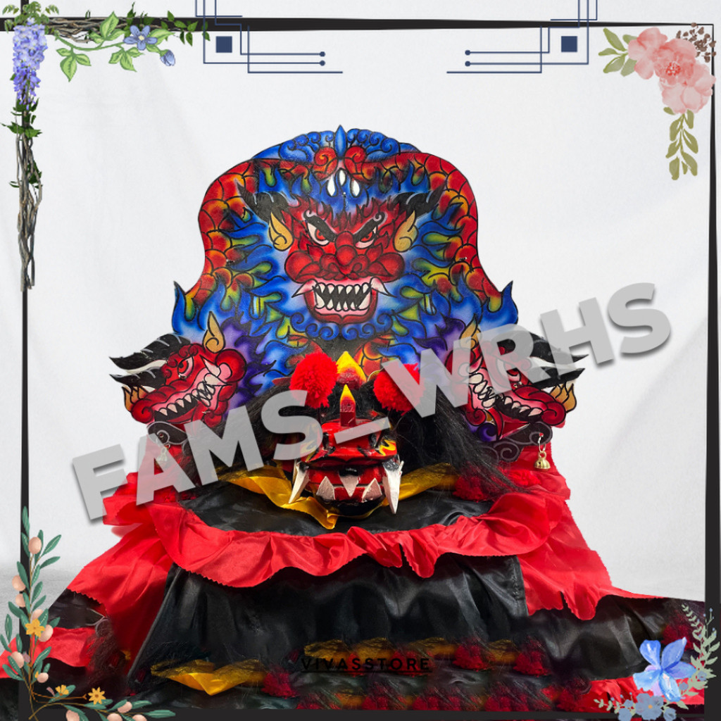 Terlaris  Barongan Devil Pentas Premium Barongan Caplokan Kayu