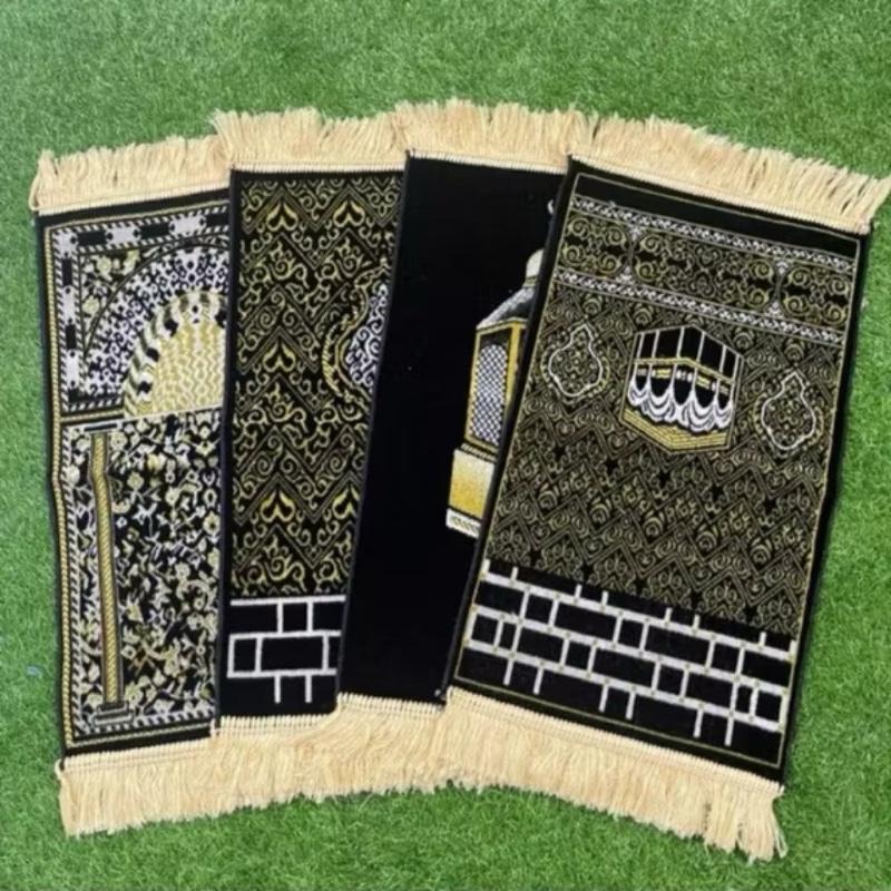 Sajadah Muka Kiswah Turki uk 35x60 Bludru Halus  Sajadah Kecil