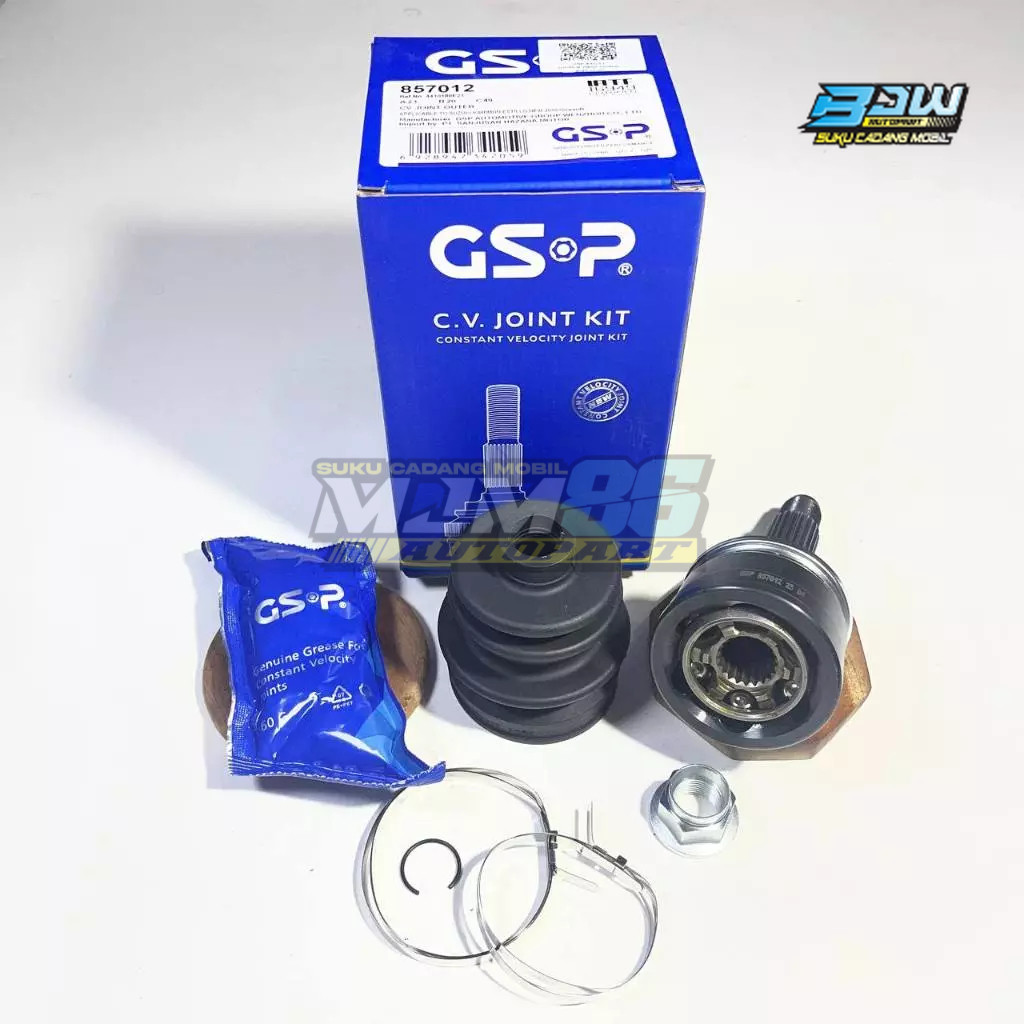 CV Joint Outer Drive Shaft Luar Kanan / Kiri Suzuki Karimun Estilo New GSP 857012