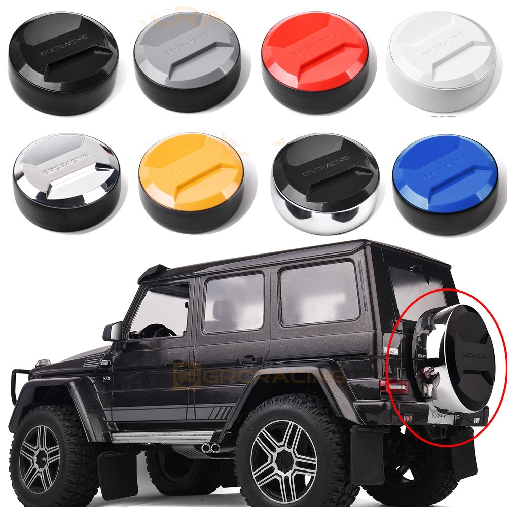 1/10 Rc Crawler Car Universal Spare Tire Cover A For Traxxas Trx4 Bronco G500 Trx6 G63 Yikong Axial 