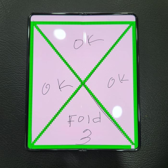 LCD SAMSUNG GALAXY Z FOLD 3 ORIGINAL - LCD depan