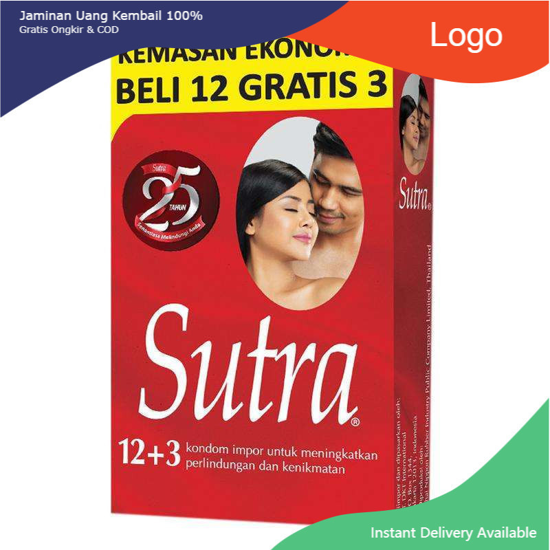 [SSI] Sutra Kondom Merah Classic Isi 12  Privasi Aman[Bisa Cod]