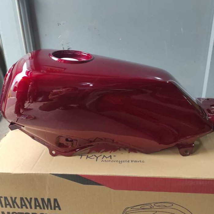 Tangki Bensin Yamaha Scorpio Z Merah Hitam TANGKI SCORPIO Z TAKAYAMA