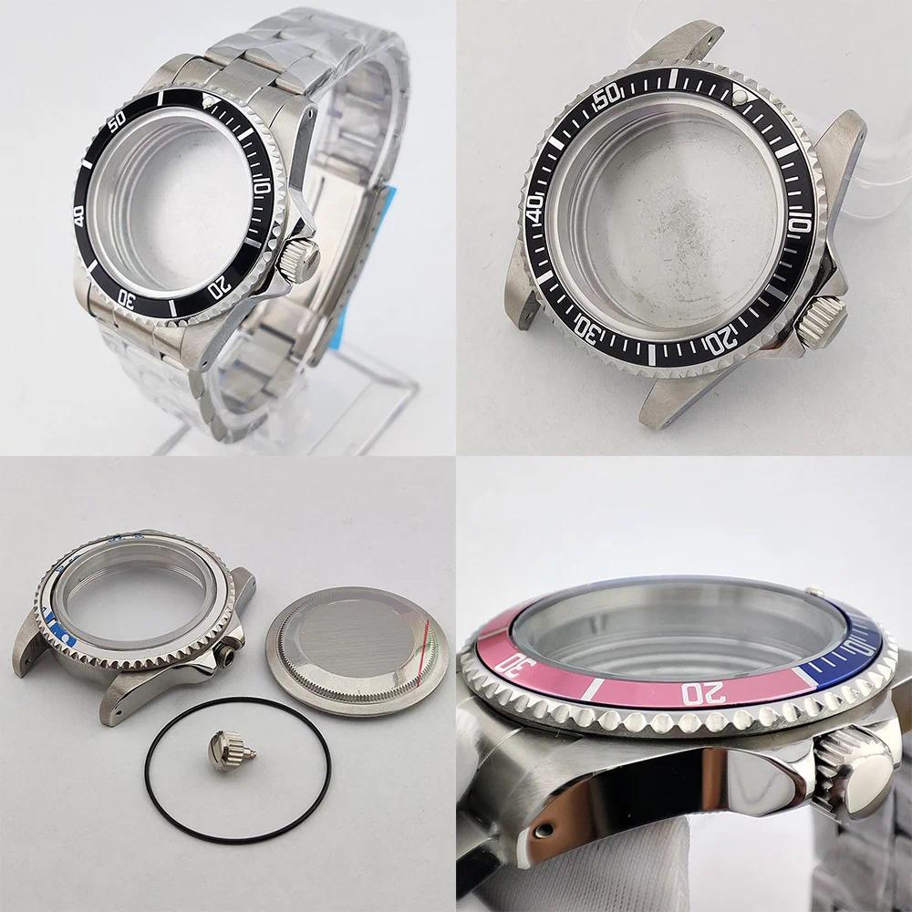 Casing Jam Tangan NH35 395mm, Casing Vintage, Kaca Safir Datar, Aksesoris Jam Tangan NH35, Casing Ja