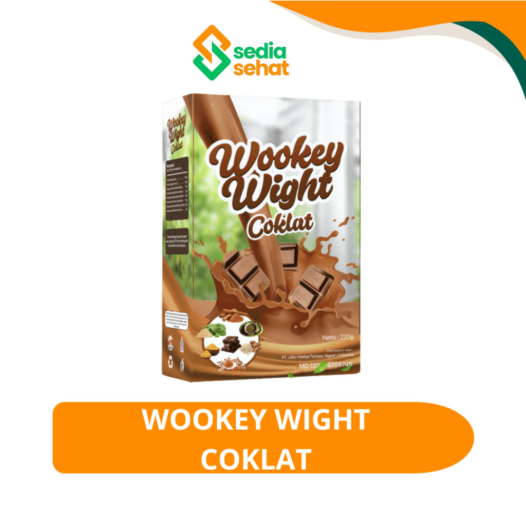 Wookey Weight Susu Penambah Napsu Makan Rasa Coklat 220gram/ wookey weight