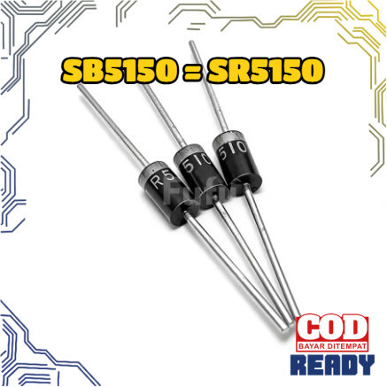 Dioda SB5150 MBR5150 SR5150 Schottky Diode