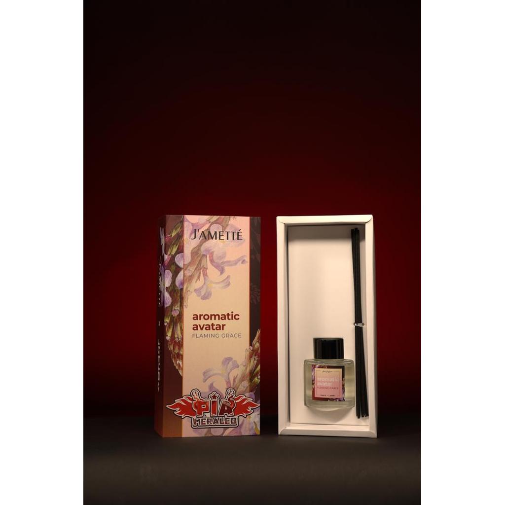 Jamette x JKT48V Pia Meraleo - Flaming Grace Reed Diffuser 50ml (Collaboration Edition)