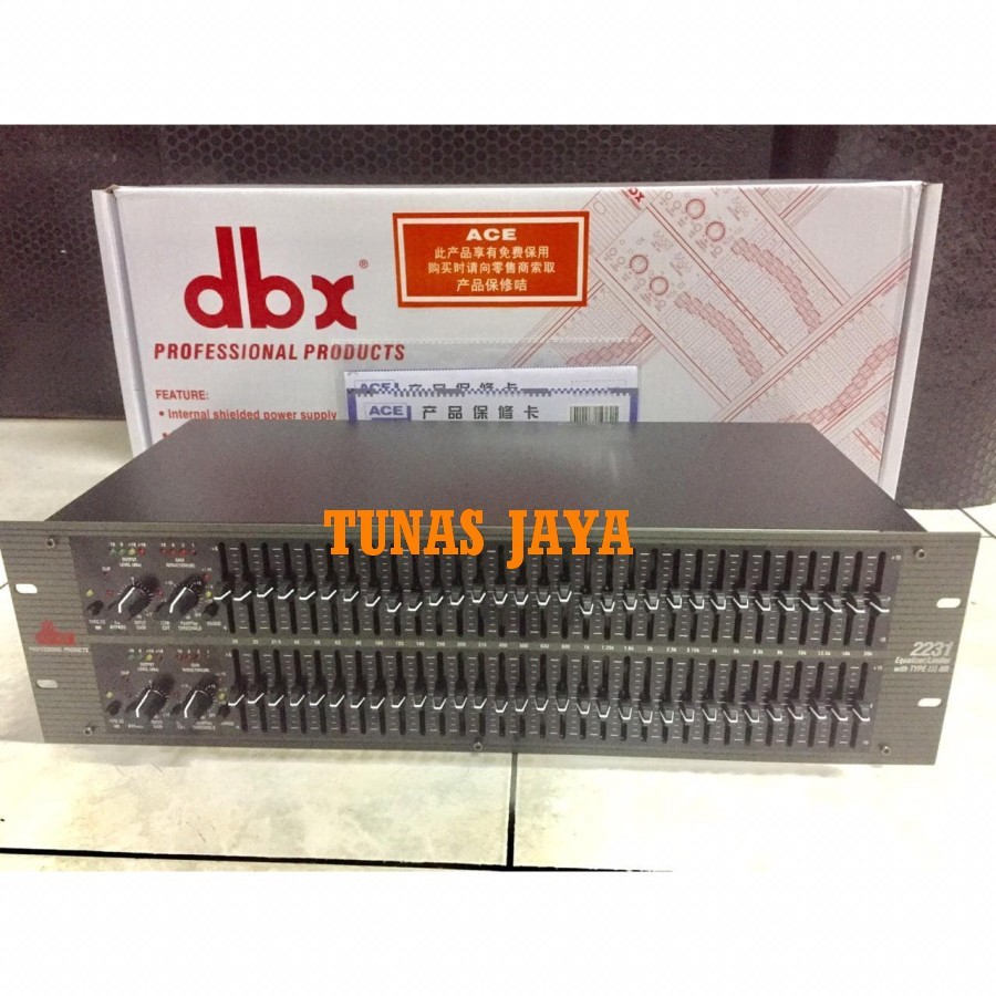Dc Equalizer dbx 2231 grade A  dbx2231 / Equalizer dbx-2231