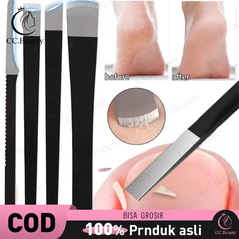 3/4Pcs/Set Pisau Kuku Cantengan / Manicure Pedicure Tools / Gunting Kutikula stainless pisau merawat
