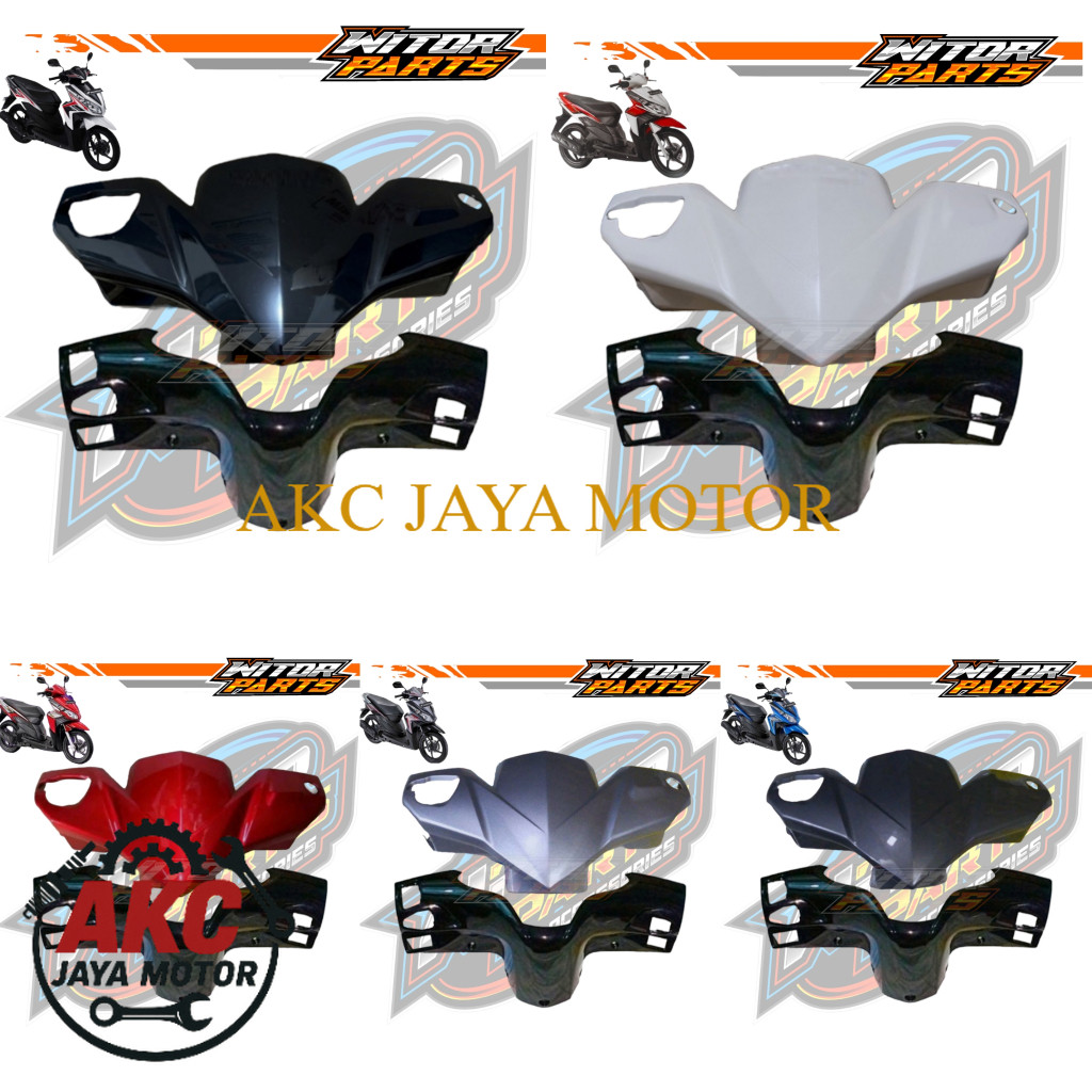Batok Depan Belakang Vario Techno 110 Karbu Lama / Batok Kepala Depan Belakang Vario Techno 110 CBS 