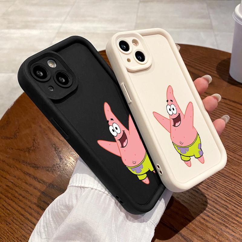 Case OPPO Reno5 4G 5G Reno3 Reno4 F Lite K Z Reno6 Soft Pro Camera Anime Patrick Star Kesing Hp