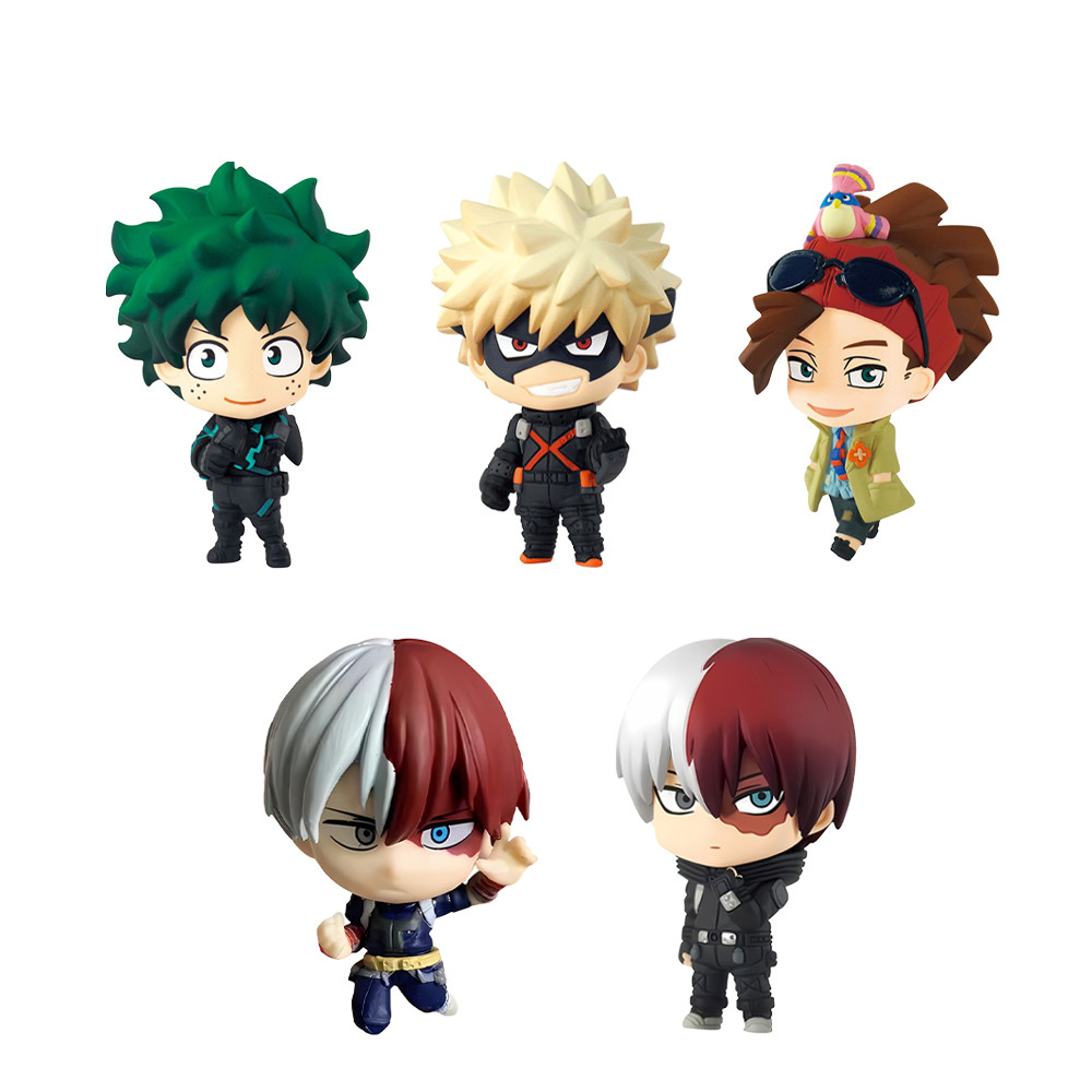 MHA Anime Figure Midoriya Izuku Todoroki Shoto Rody Soul Action Figurine Bakugou Katsuki figure mini