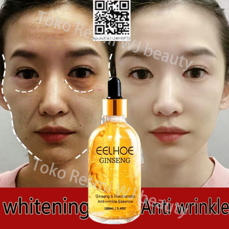 Serum Ginseng Anti Kerut Penghilang Kerutan Wajah Serum Anti Aging Dan Mencerahkan Serum mencerahkan