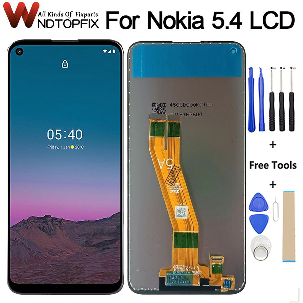 6.39" For Nokia 5.4 LCD splay Tou Screen gitizer Assembly For Nokia 5.4 LCD Screen splay Replacement