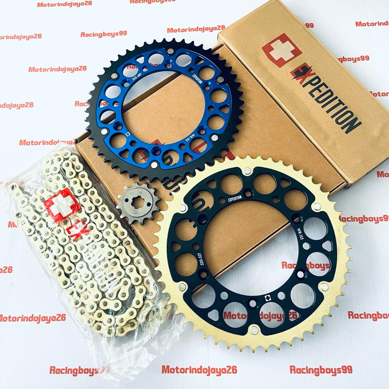 GEAR SET 520 WR 155 WR155 EXPEDITION RANTAI O RING