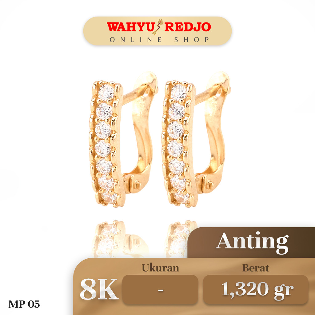 Anting-Anting Klep Emas 8K Wahyu Redjo AN-8K-29845955