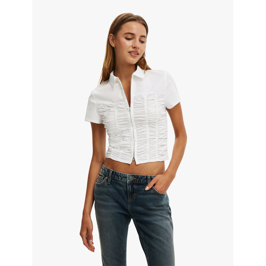 COTTON ON - ATASAN - RILEY GATHERED SHIRT