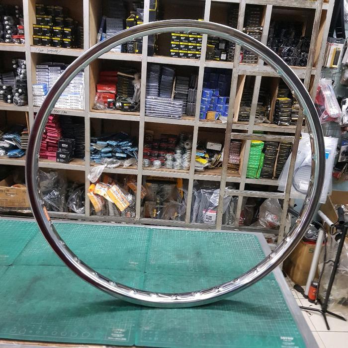 Velg 24 Araya Murni 24 x 175 Sepeda Mini MTB 36 H Besi Crome - Satuan