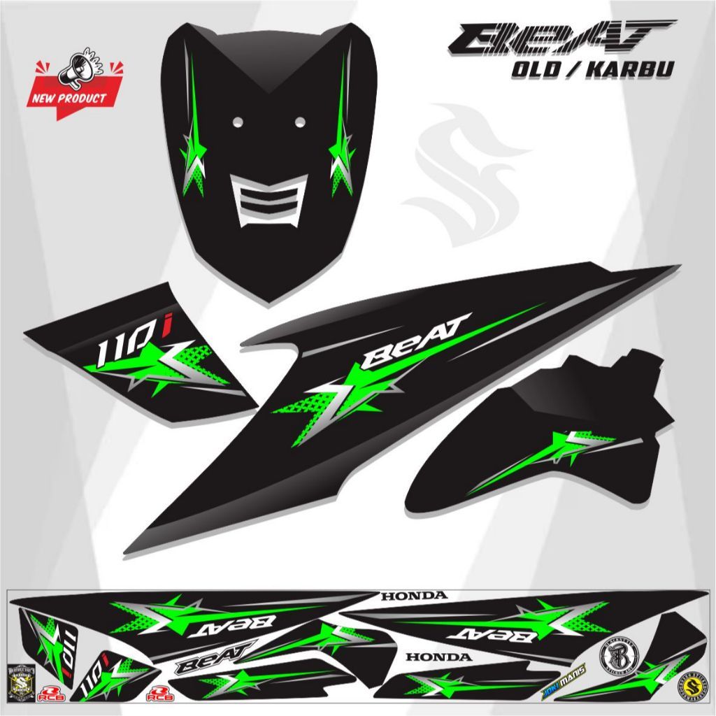 VARIASI BEAT LAMA STRIPING BEAT OLD KARBU VARIASI VARIASI