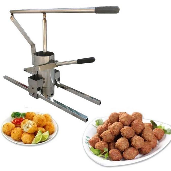 Alat Cetak Bakso Manual Stainless Steel Pembuat Bakso Rumahan Praktis