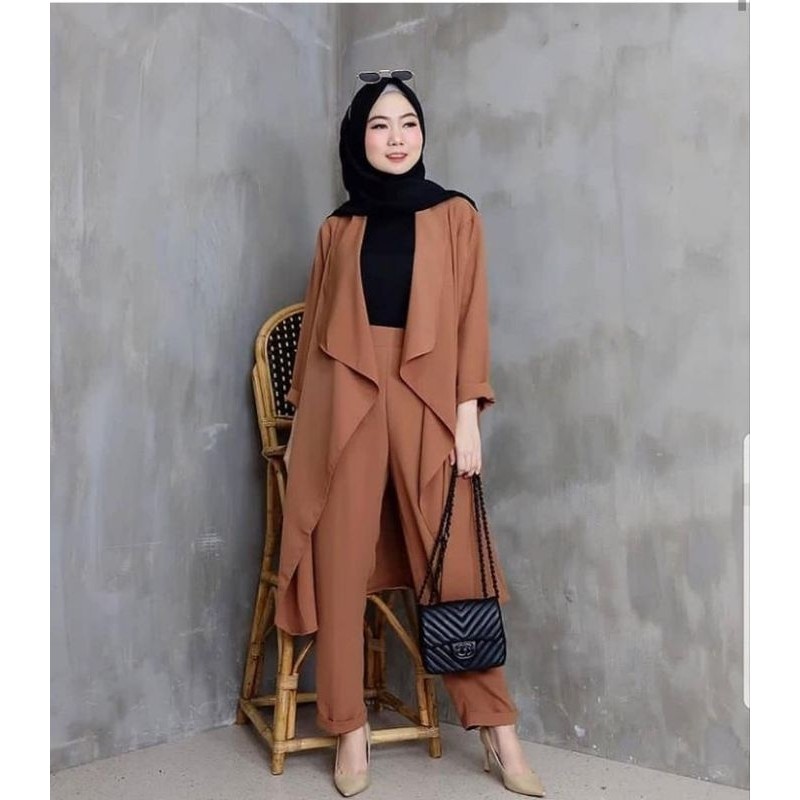 Setelan wanita ALIVIA baju setelan terbaru baju setelan kekinian baju setelan motif wanita kekinian 