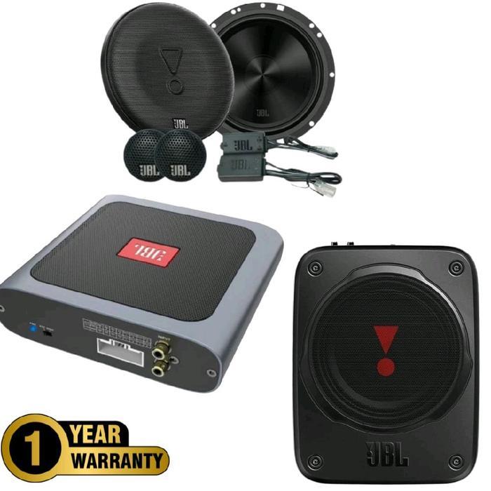 Paket Audio Mobil JBL Digital Sound Processor Quality Subwoofer Aktif 8inch - 100% Barang ORIGINAL -