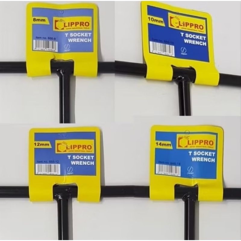 SEMAGOOL PAKET KUNCI T LIPPRO 8, 10, 12, 14 ORIGINAL SOCKET T LIPRO 8 10 12 14 LIPPRO