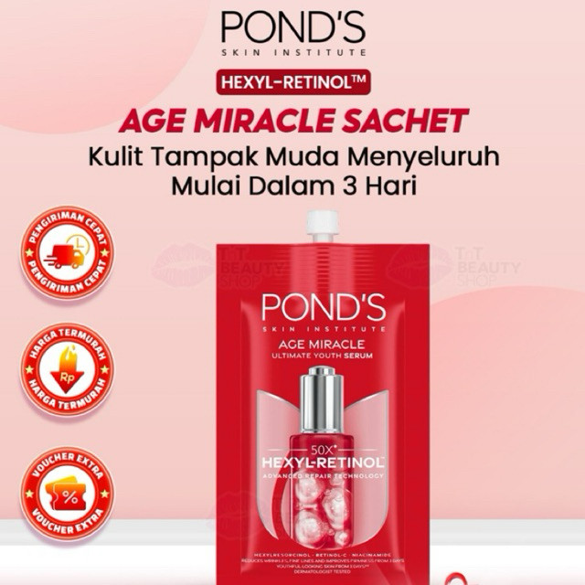 Ponds serum sachet hexyl retinol 7g