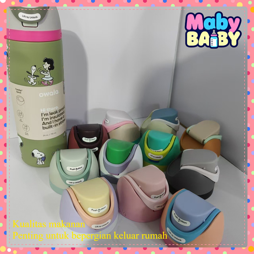 Tutup Botol OWALA FreeSip Anti Bocor - Tutup Pengganti Botol Minum Food Grade Aman untuk Bepergian