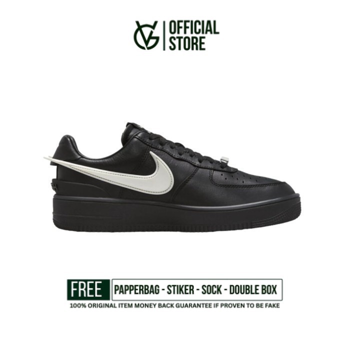 Sepatu Sneakers Nike Air Force 1 Low Ambush Black Original Authentic Unisex