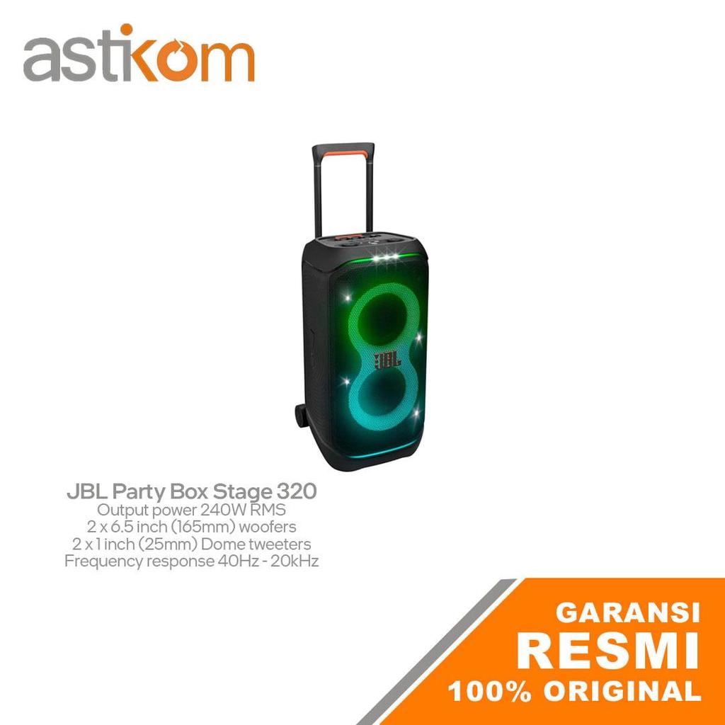 Speaker JBL Party Box Stage 320 Black Bluetooth