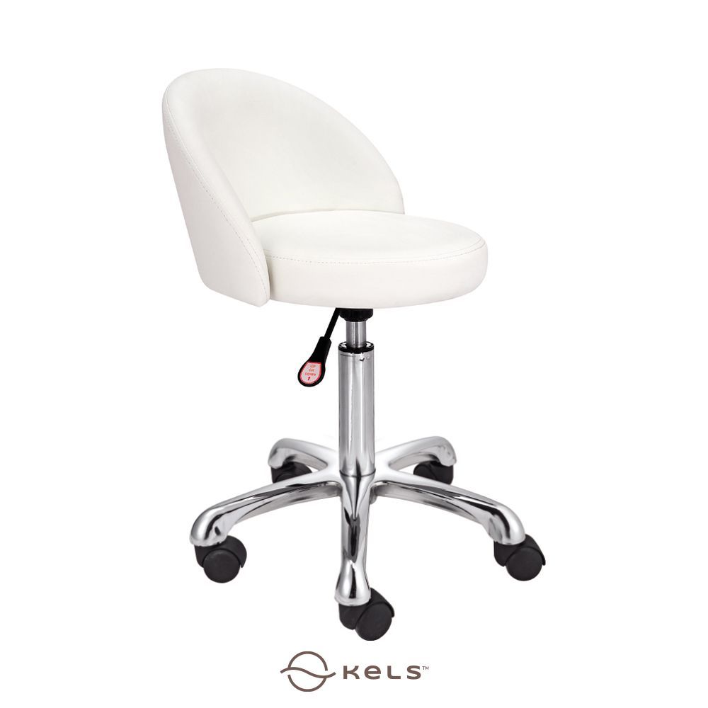 Kels Informa Thyra Kursi Salon - Putih Salon Chair Kursi Barbershop Kursi Kecantikan Beauty Chair Ha