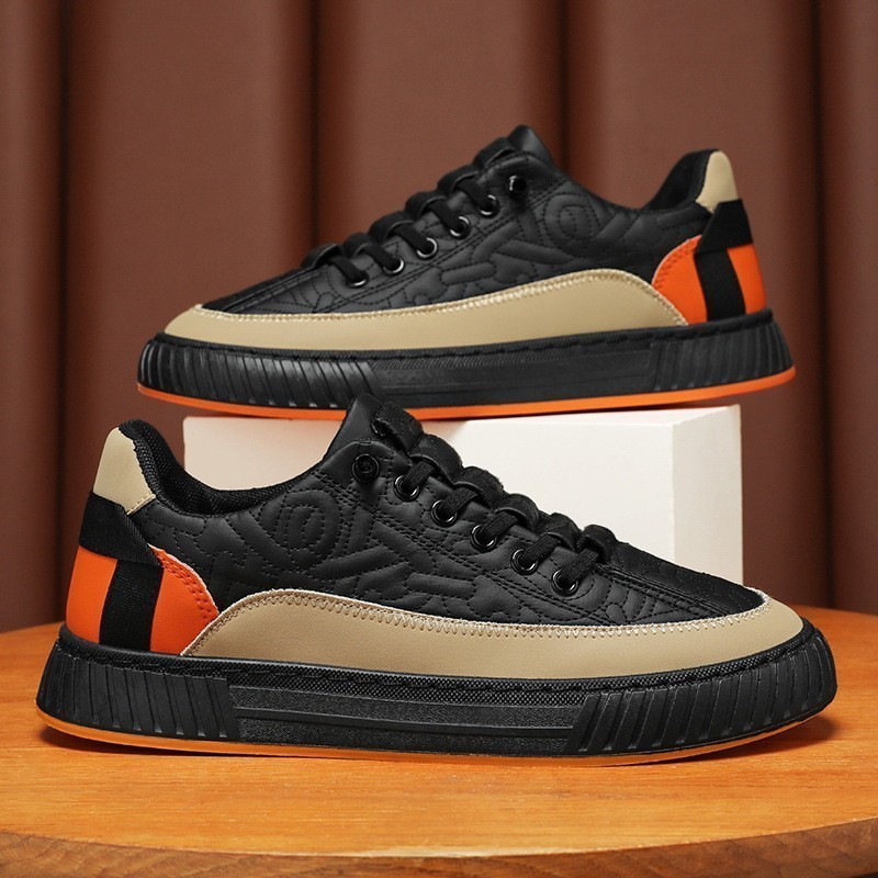 Kenxiexman 121544 Sepatu Sneakers Pria Import Fashion Casual Kekinian