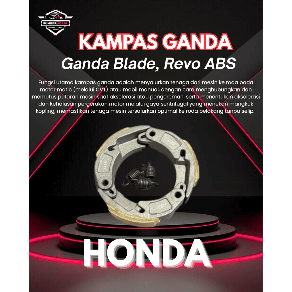 Honda Kampas Ganda Blade, Revo ABS